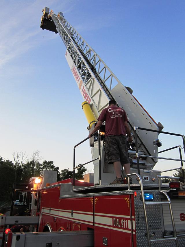 8 Tower Training. 8-13-2012
Photos By Vincent P. Tuzzolino